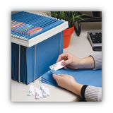 Smead™ Viewables Hanging Folder Tabs and Labels, Quick-Fold Tabs with Labels, 1/3-Cut, White, 3.5" Wide, 45/Pack (SMD64912) Pack of 45