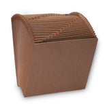Smead™ TUFF Expanding Open-Top Stadium File, 31 Sections, 1/31-Cut Tabs, Letter Size, Redrope (SMD70467) Each