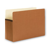 Smead™ Redrope Drop Front File Pockets, 5.25" Expansion, Legal Size, Redrope, 10/Box (SMD74234) Pack of 10