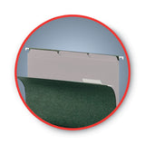Smead™ Interior File Folders, 1/3-Cut Tabs: Assorted, Letter Size, 0.75" Expansion, Gray, 100/Box (SMD10251) Box of 100