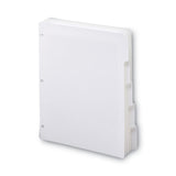 Smead™ Three-Ring Binder Index Divider, 5-Tab, 11 x 8.5, White, 20 Sets (SMD89415) Box of 20
