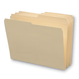 Smead™ Reinforced Tab Manila File Folders, 1/2-Cut Tabs: Assorted, Letter Size, 0.75" Expansion, 11-pt Manila, 100/Box (SMD10326) Box of 100
