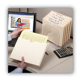 Smead™ 100% Recycled Top Tab File Jackets, Straight Tab, Legal Size, Manila, 50/Box (SMD75607) Pack of 50