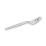Dixie® Plastic Cutlery, Forks, Heavyweight, Clear, 1,000/Carton (DXEFH017) Case of 1000