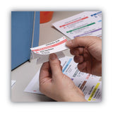 Smead™ Viewables Hanging Folder Tabs and Labels, Quick-Fold Tabs with Labels, 1/3-Cut, White, 3.5" Wide, 45/Pack (SMD64912) Pack of 45