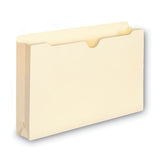 Smead™ 100% Recycled Top Tab File Jackets, Straight Tab, Legal Size, Manila, 50/Box (SMD75607) Pack of 50
