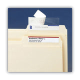 Smead™ Seal and View File Folder Label Protector, Clear Laminate, 3.5 x 1.69, 100/Pack (SMD67600) Pack of 100