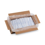 Dixie® Plastic Cutlery, Heavy Mediumweight Knives, White, 1,000/Carton (DXEKM217) Case of 1000