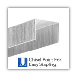 Swingline® Optima High-Capacity Staples, 0.38" Leg, 0.5" Crown, Steel, 2,500/Box (SWI35550) Pack of 2500