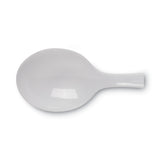 Dixie® Plastic Cutlery, Heavyweight Soup Spoons, White, 100/Box (DXESH207) Box of 100