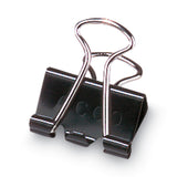 ACCO Binder Clips, Small, Black/Silver, Dozen (ACC72020) Case of 12
