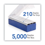 Swingline® S.F. 4 Premium Staples, 0.25" Leg, 0.5" Crown, Steel, 5,000/Box (SWI35450) Box of 5000