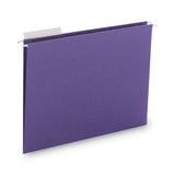 Smead™ Color Hanging Folders with 1/3 Cut Tabs, Letter Size, 1/3-Cut Tabs, Purple, 25/Box (SMD64023) Box of 25