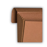 Smead™ Redrope End Tab Wallets, 5.25" Expansion, 1 Section, Elastic Cord Closure, Straight Tabs, Legal Size, Redrope, 10/Box (SMD71148) Pack of 10