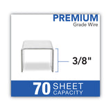Swingline® Optima High-Capacity Staples, 0.38" Leg, 0.5" Crown, Steel, 2,500/Box (SWI35550) Pack of 2500
