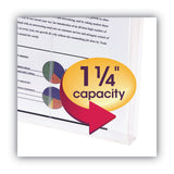 Smead™ Poly String and Button Interoffice Envelopes, Open-End (Vertical), 9.75 x 11.63, Clear, 5/Pack (SMD89540) Pack of 5