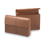 Smead™ Classic Expanding Wallets with Tear-Resistant Gussets, 3.5" Expansion, 1 Section, Elastic Cord Closure, Legal Size, Redrope (SMD71456) Each