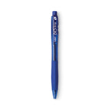 BIC® BU3 Ballpoint Pen, Retractable, Bold 1 mm, Blue Ink, Translucent Blue/Blue Barrel, Dozen (BICBU311BE) Box of 12