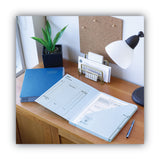 Smead™ 10-Pocket Project Organizer with Indexed Tabs (1-10), 10 Sections, Unpunched, 1/3-Cut Tabs, Letter Size, Lake Blue/Navy Blue (SMD89200) Each