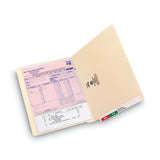 Smead™ Heavyweight Manila End Tab Folders, 9" High Front, Straight Tabs, Letter Size, 0.75" Expansion, Manila, 100/Box (SMD24109) Box of 100