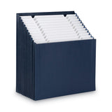 Smead™ Stadium File, 12 Sections, 1/12-Cut Tabs, Letter Size, Navy (SMD70211) Each