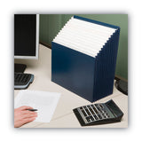 Smead™ Stadium File, 12 Sections, 1/12-Cut Tabs, Letter Size, Navy (SMD70211) Each