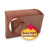 Smead™ TUFF Expanding Open-Top Stadium File, 31 Sections, 1/31-Cut Tabs, Legal Size, Redrope (SMD70469) Each