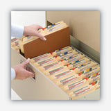 Smead™ Redrope Drop Front File Pockets, 3.5" Expansion, Letter Size, Redrope, 25/Box (SMD73224) Pack of 25