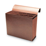 Smead™ TUFF Expanding Wallet, 12 Sections, Elastic Cord Closure, 1/6-Cut Tabs, Letter Size, Redrope (SMD70388) Each