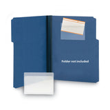 Smead™ Self-Adhesive Poly Pockets, Top Load, 5.31 x 33.63, Clear, 100/Box (SMD68153) Box of 100