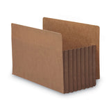 Smead™ Heavy-Duty Redrope End Tab TUFF Pockets, 7" Expansion, Legal Size, Redrope, 5/Box (SMD74795) Pack of 5