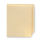 Smead™ Heavyweight Manila End Tab Pocket Folders, Interior Front Panel Pocket, Straight Tabs, Letter Size, 11-pt Manila, 50/Box (SMD24115) Box of 50