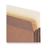 Smead™ Redrope Drop Front File Pockets, 3.5" Expansion, Letter Size, Redrope, 25/Box (SMD73224) Pack of 25