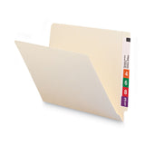 Smead™ Heavyweight Manila End Tab Folders, 9" High Front, Straight Tabs, Letter Size, 0.75" Expansion, Manila, 100/Box (SMD24109) Box of 100