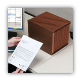 Smead™ TUFF Expanding Open-Top Stadium File, 31 Sections, 1/31-Cut Tabs, Legal Size, Redrope (SMD70469) Each