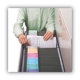 Smead™ Viewables Hanging Folder Tabs and Labels, Complete Bulk Pack Refill, 1/3-Cut, Assorted Colors, 3.5" Wide, 100/Box (SMD64910) Each