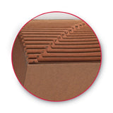 Smead™ TUFF Expanding Open-Top Stadium File, 21 Sections, 1/21-Cut Tabs, Legal Size, Redrope (SMD70430) Each