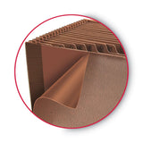 Smead™ TUFF Expanding Open-Top Stadium File, 21 Sections, 1/21-Cut Tabs, Letter Size, Redrope (SMD70425) Each