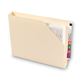 Smead™ End Tab Jackets with Reinforced Tabs, Straight Tab, Letter Size, 14-pt Manila, 50/Box (SMD75740) Pack of 50
