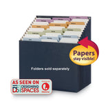 Smead™ Stadium File, 12 Sections, 1/12-Cut Tabs, Letter Size, Navy (SMD70211) Each
