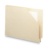 Smead™ End Tab Jackets with Reinforced Tabs, Straight Tab, Letter Size, 14-pt Manila, 50/Box (SMD75740) Pack of 50