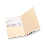 Smead™ Heavyweight Manila End Tab Pocket Folders, Interior Front Panel Pocket, Straight Tabs, Letter Size, 11-pt Manila, 50/Box (SMD24115) Box of 50