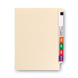 Smead™ Heavyweight Manila End Tab Folders, 9.5" High Front, Reinforced Straight Tabs, Legal Size, 0.75" Expansion, Manila, 100/Box (SMD27110) Each