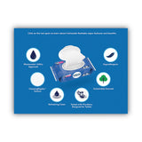 Cottonelle® Flushable Wet Wipes, Flip-Top Pack, 5 x 7.25, White, 42 Sheets/Pack, 8 Packs/Carton (KCM51826) Case of 336