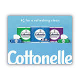 Cottonelle® Flushable Wet Wipes, Flip-Top Pack, 5 x 7.25, White, 42 Sheets/Pack, 8 Packs/Carton (KCM51826) Case of 336