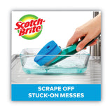 Scotch-Brite™ Advanced Soap Control Non-Scratch Dishwand, 4 x 11.25, Blue (MMM451U4)