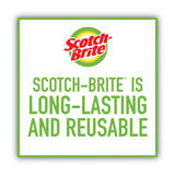 Scotch-Brite® Dobie All-Purpose Cleaning Pad, 4.3 x 2.6, 0.5" Thick, Yellow, 3/Pack (MMM7232F) Pack of 3