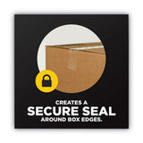 Scotch® Box Lock Shipping Packaging Tape, 3" Core, 1.88" x 54.6 yds, Clear, 3/Pack (MMM39503) Pack of 3