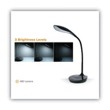 Bostitch® Konnect Gooseneck Desk Lamp, Black (BOSKTVLED1502BL) Each