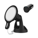 Scosche® MagicMount MSC Window/Dash Car Phone Holder Mount Kit for iPhone 12, Black (SOSMSHWDPD20SP)